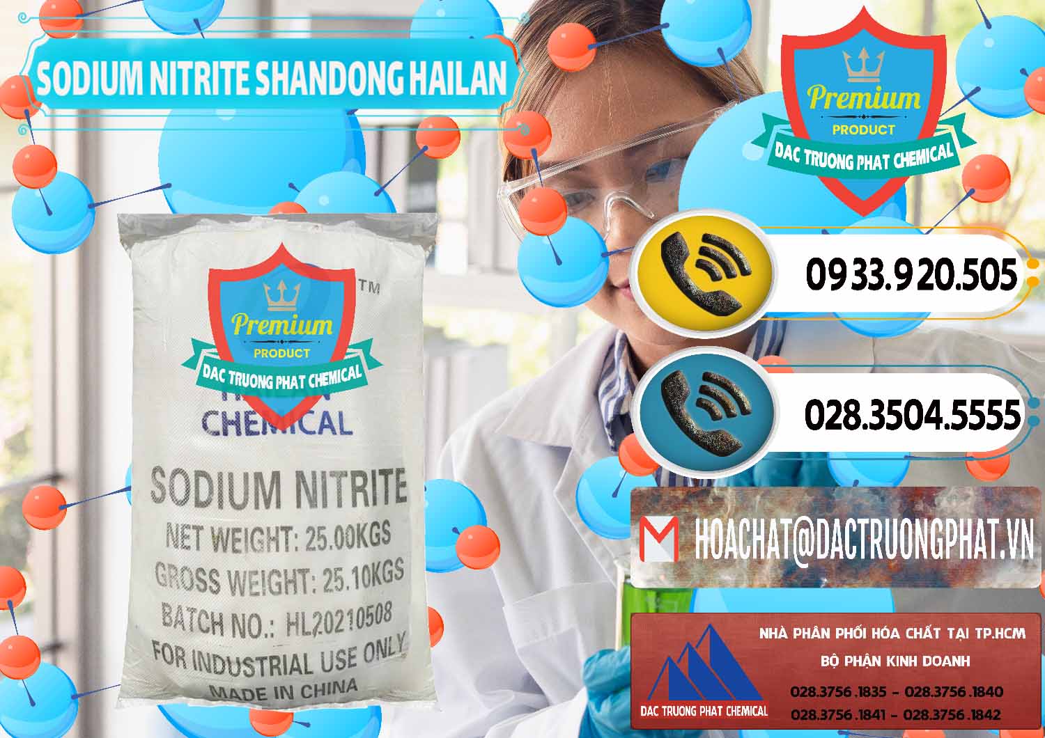 Đơn vị chuyên kinh doanh và bán Sodium Nitrite - NANO2 99.3% Shandong Hailan Trung Quốc China - 0284 - Nơi bán và cung cấp hóa chất tại TP.HCM - hoachatdetnhuom.vn