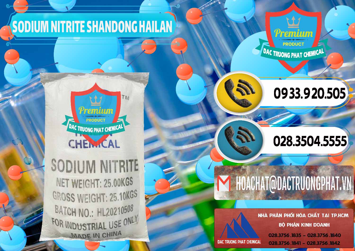 Cty cung ứng ( bán ) Sodium Nitrite - NANO2 99.3% Shandong Hailan Trung Quốc China - 0284 - Cung cấp và bán hóa chất tại TP.HCM - hoachatdetnhuom.vn
