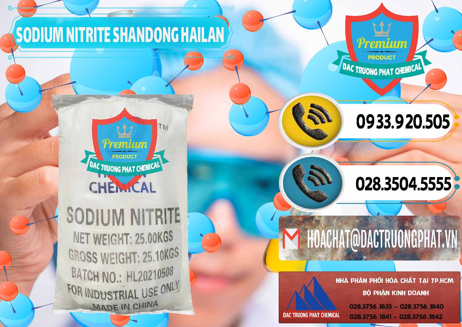 Nhà cung cấp ( bán ) Sodium Nitrite - NANO2 99.3% Shandong Hailan Trung Quốc China - 0284 - Đơn vị bán _ cung cấp hóa chất tại TP.HCM - hoachatdetnhuom.vn