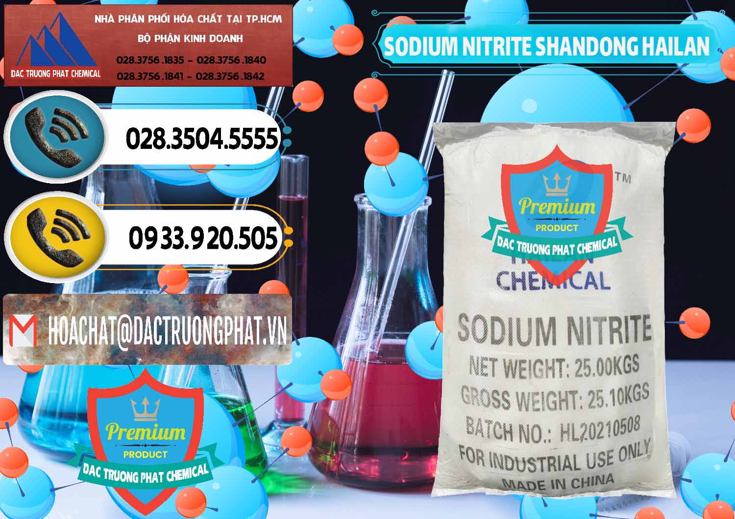 Nhà phân phối _ bán Sodium Nitrite - NANO2 99.3% Shandong Hailan Trung Quốc China - 0284 - Chuyên bán và cung cấp hóa chất tại TP.HCM - hoachatdetnhuom.vn