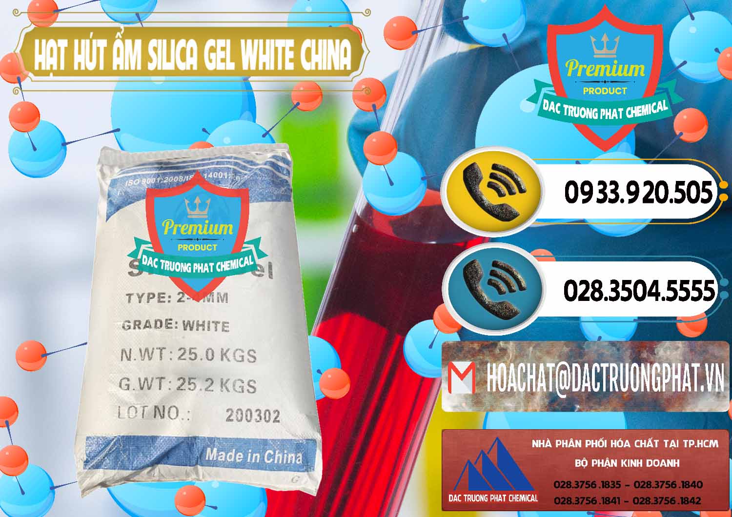Nhà cung ứng ( bán ) Hạt Hút Ẩm Silica Gel White Trung Quốc China - 0297 - Công ty cung cấp và phân phối hóa chất tại TP.HCM - hoachatdetnhuom.vn