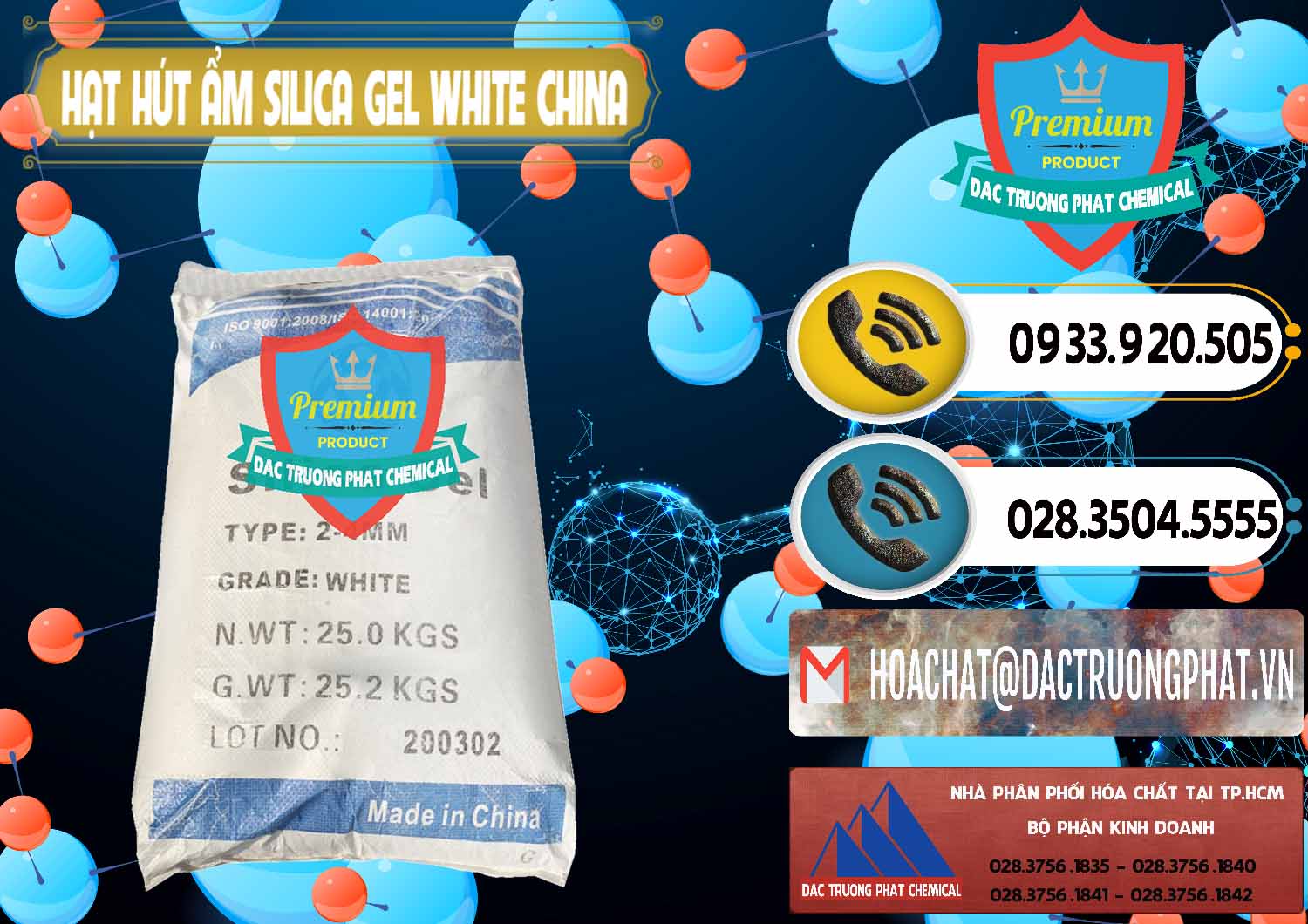 Đơn vị chuyên bán - cung ứng Hạt Hút Ẩm Silica Gel White Trung Quốc China - 0297 - Đơn vị cung cấp _ phân phối hóa chất tại TP.HCM - hoachatdetnhuom.vn