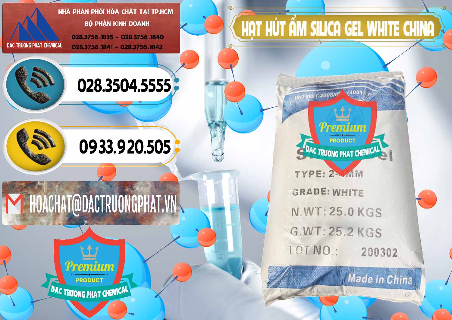 Nơi bán - phân phối Hạt Hút Ẩm Silica Gel White Trung Quốc China - 0297 - Công ty cung cấp _ bán hóa chất tại TP.HCM - hoachatdetnhuom.vn