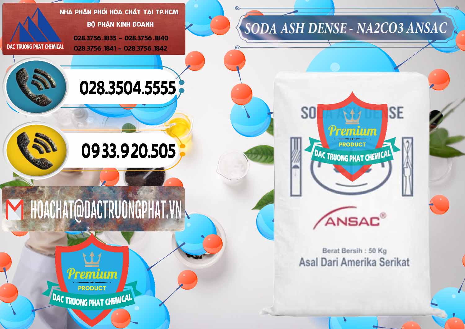 Kinh doanh _ bán Soda Ash Dense - NA2CO3 Ansac Mỹ USA - 0412 - Cung cấp và phân phối hóa chất tại TP.HCM - hoachatdetnhuom.vn