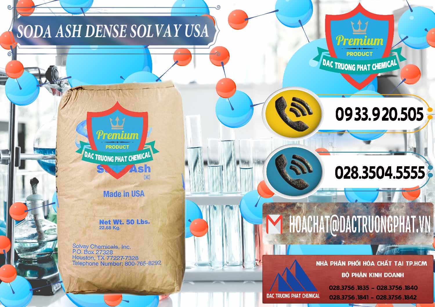 Cty kinh doanh _ bán Soda Ash Dense - NA2CO3 Solvay Mỹ USA - 0337 - Đơn vị chuyên phân phối & nhập khẩu hóa chất tại TP.HCM - hoachatdetnhuom.vn