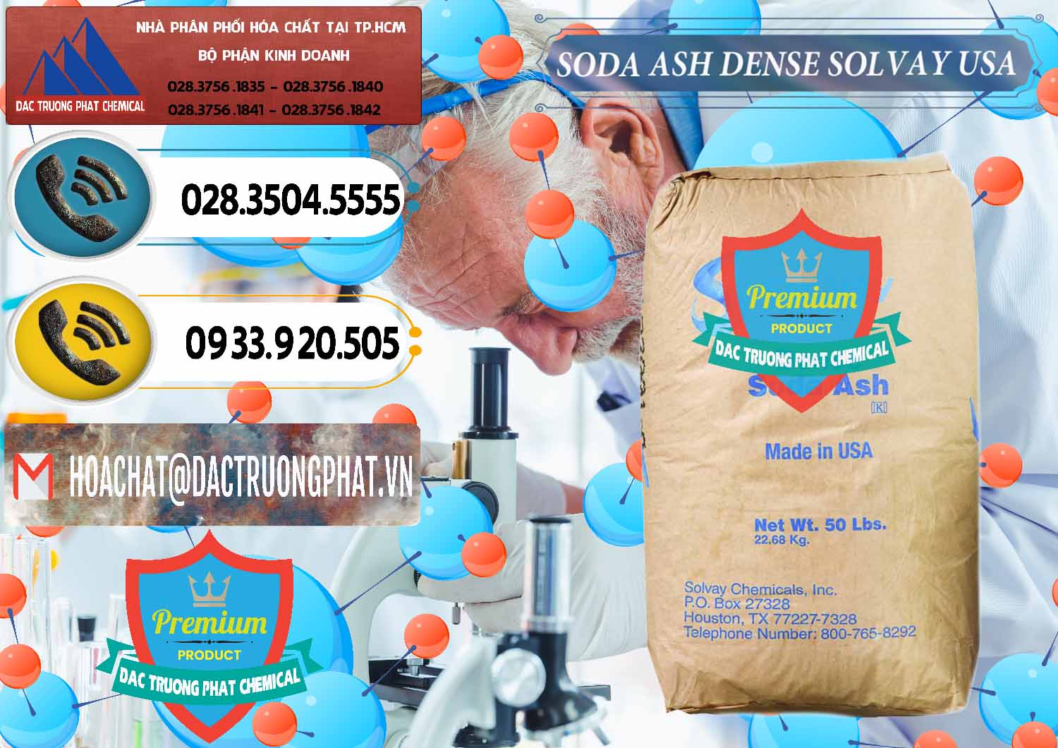 Đơn vị chuyên bán và phân phối Soda Ash Dense - NA2CO3 Solvay Mỹ USA - 0337 - Cty chuyên bán & cung cấp hóa chất tại TP.HCM - hoachatdetnhuom.vn