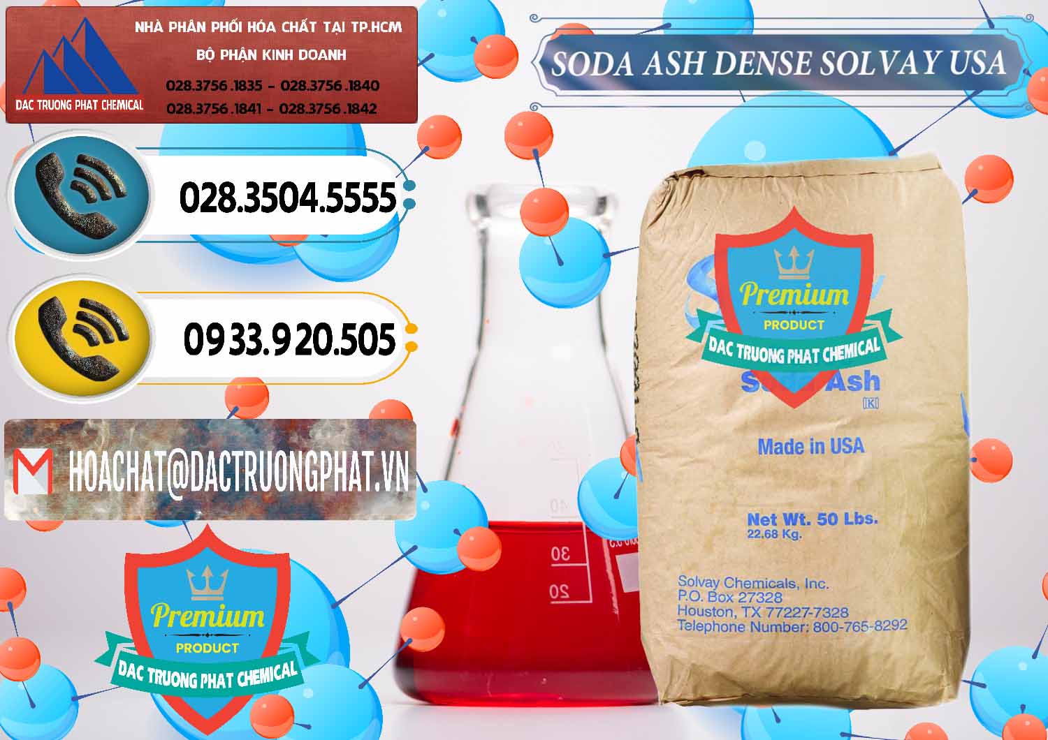 Nơi phân phối và bán Soda Ash Dense - NA2CO3 Solvay Mỹ USA - 0337 - Cung cấp hóa chất tại TP.HCM - hoachatdetnhuom.vn