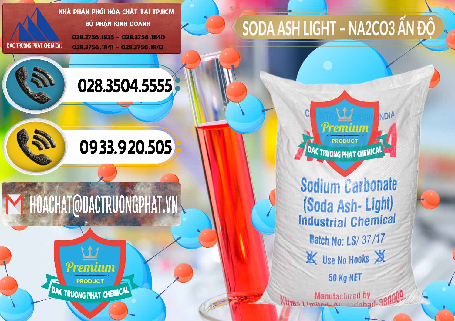 Bán _ cung ứng Soda Ash Light - NA2CO3 Nirma Ấn Độ India - 0125 - Đơn vị cung cấp & bán hóa chất tại TP.HCM - hoachatdetnhuom.vn