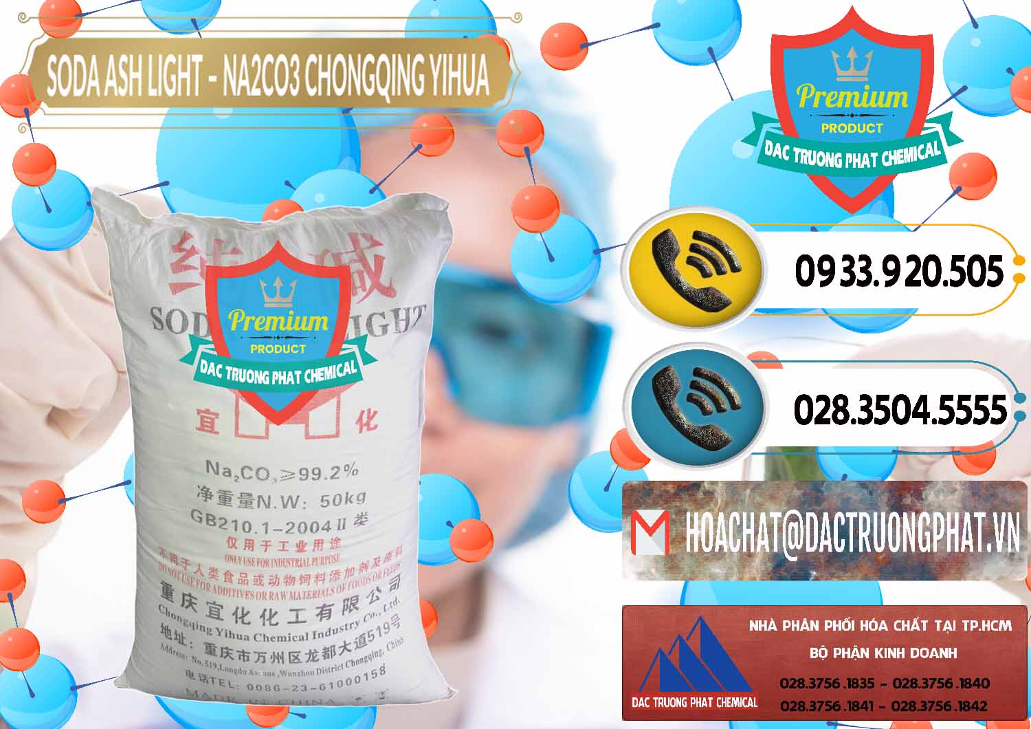 Chuyên cung cấp _ bán Soda Ash Light - NA2CO3 Chongqing Yihua Trung Quốc China - 0129 - Đơn vị phân phối ( cung cấp ) hóa chất tại TP.HCM - hoachatdetnhuom.vn