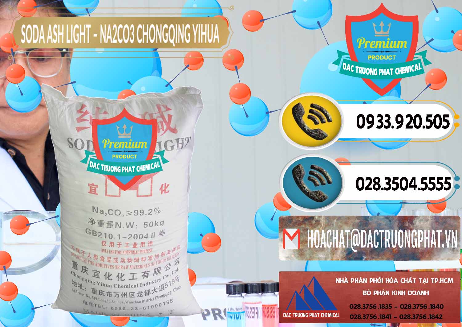 Công ty phân phối & bán Soda Ash Light - NA2CO3 Chongqing Yihua Trung Quốc China - 0129 - Nơi cung cấp _ bán hóa chất tại TP.HCM - hoachatdetnhuom.vn