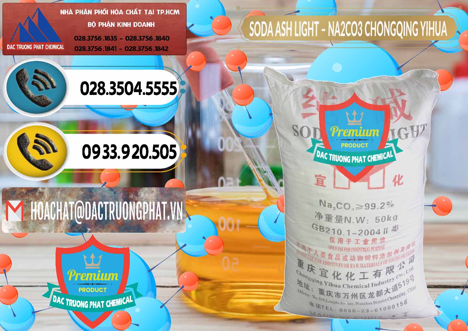 Nơi bán & phân phối Soda Ash Light - NA2CO3 Chongqing Yihua Trung Quốc China - 0129 - Công ty chuyên bán - cung cấp hóa chất tại TP.HCM - hoachatdetnhuom.vn