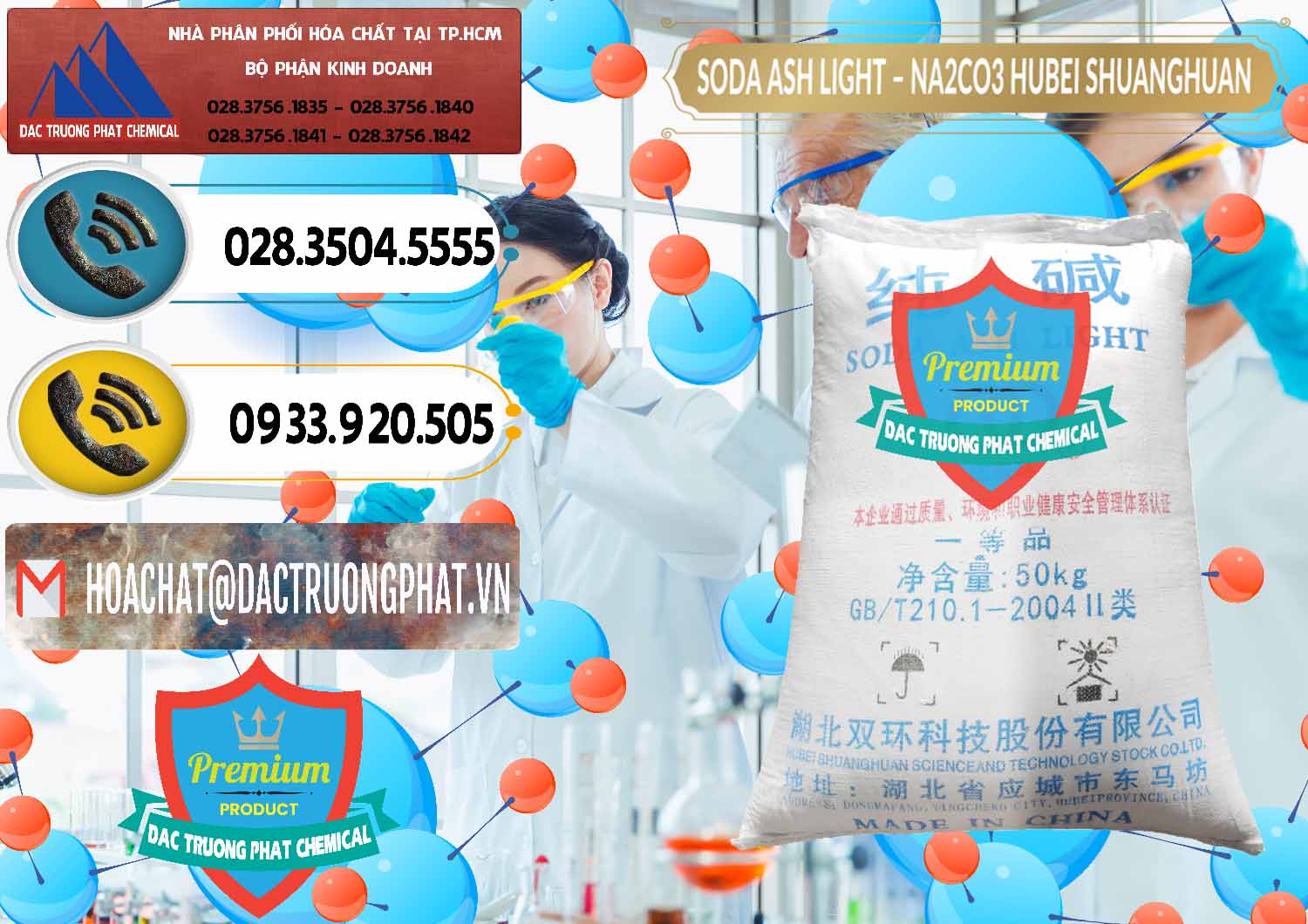 Cty chuyên kinh doanh - bán Soda Ash Light - NA2CO3 2 Vòng Tròn Hubei Shuanghuan Trung Quốc China - 0130 - Phân phối - cung cấp hóa chất tại TP.HCM - hoachatdetnhuom.vn