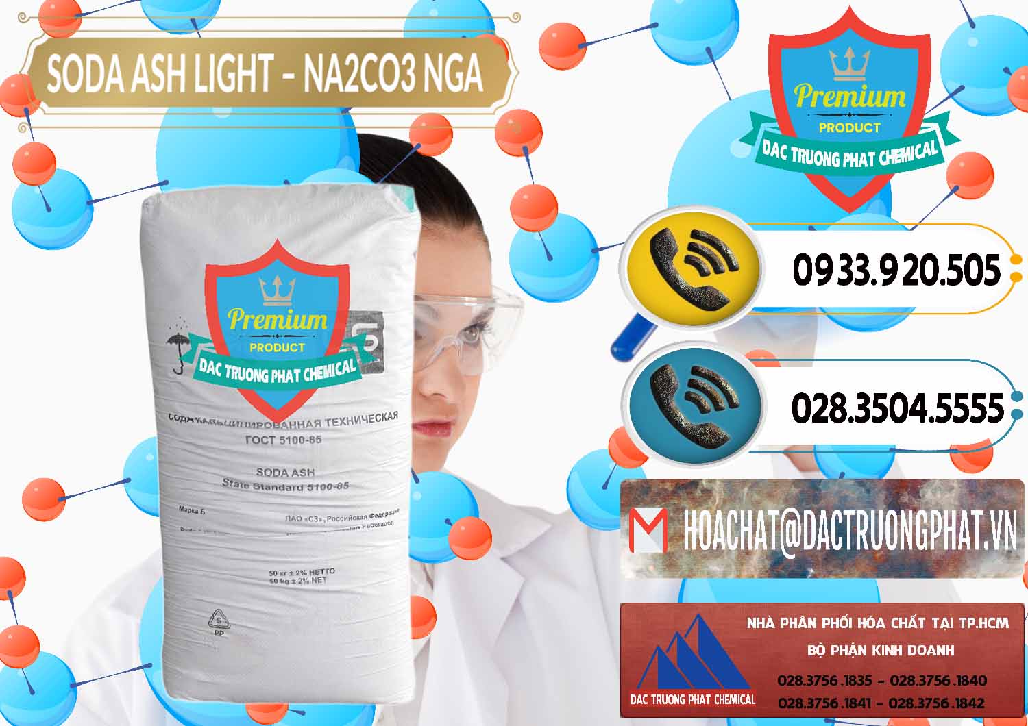 Chuyên bán _ cung cấp Soda Ash Light - NA2CO3 Nga Russia - 0128 - Công ty bán _ phân phối hóa chất tại TP.HCM - hoachatdetnhuom.vn