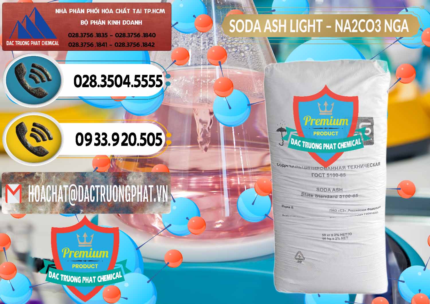 Chuyên cung cấp và bán Soda Ash Light - NA2CO3 Nga Russia - 0128 - Nơi cung cấp - phân phối hóa chất tại TP.HCM - hoachatdetnhuom.vn