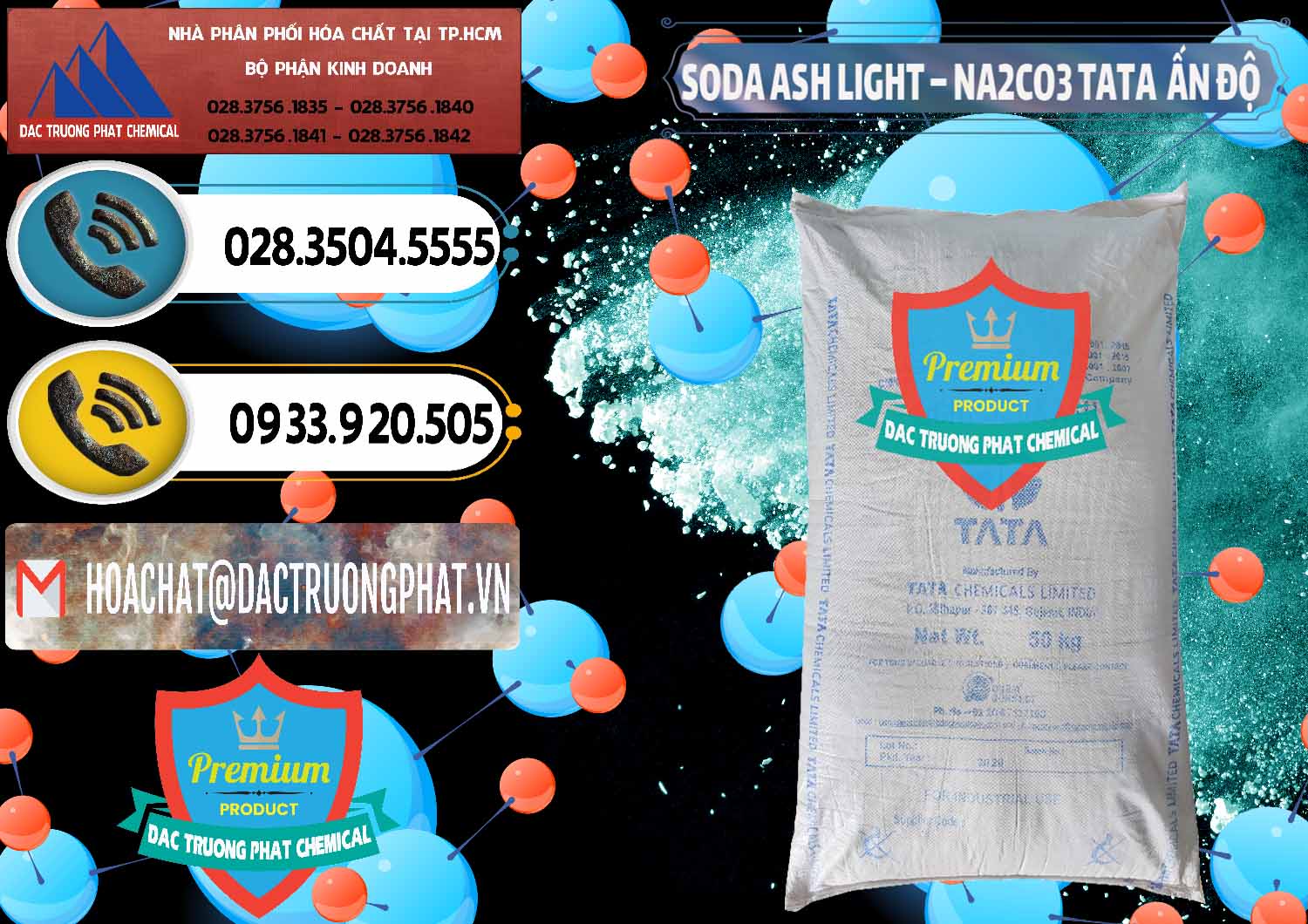 Nhập khẩu _ bán Soda Ash Light - NA2CO3 TATA Ấn Độ India - 0132 - Cty chuyên phân phối ( bán ) hóa chất tại TP.HCM - hoachatdetnhuom.vn