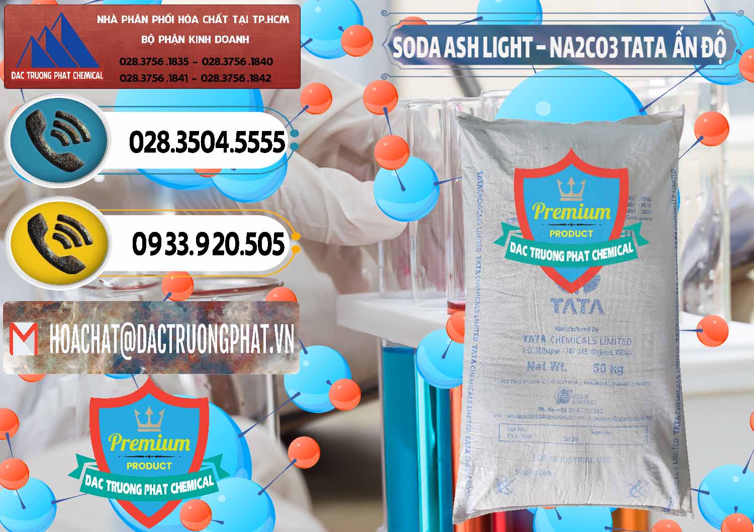 Chuyên nhập khẩu - bán Soda Ash Light - NA2CO3 TATA Ấn Độ India - 0132 - Công ty cung cấp _ phân phối hóa chất tại TP.HCM - hoachatdetnhuom.vn