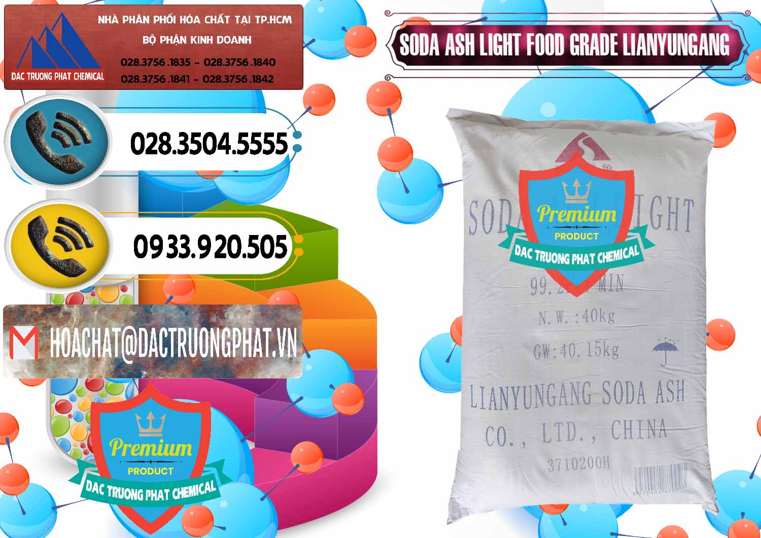 Nơi bán và cung ứng Soda Ash Light - NA2CO3 Food Grade Lianyungang Trung Quốc - 0222 - Cty kinh doanh & phân phối hóa chất tại TP.HCM - hoachatdetnhuom.vn