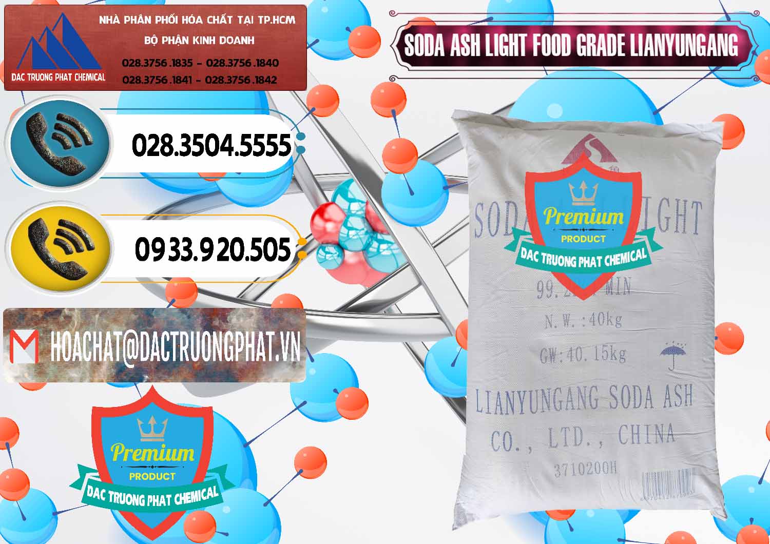 Chuyên kinh doanh ( bán ) Soda Ash Light - NA2CO3 Food Grade Lianyungang Trung Quốc - 0222 - Công ty cung cấp & kinh doanh hóa chất tại TP.HCM - hoachatdetnhuom.vn