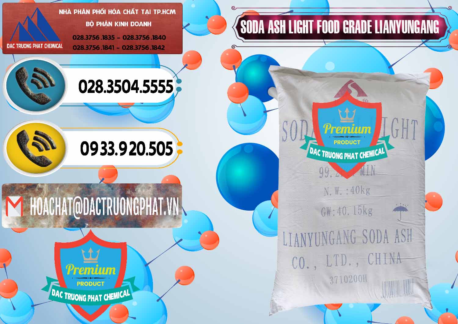 Đơn vị chuyên cung cấp ( bán ) Soda Ash Light - NA2CO3 Food Grade Lianyungang Trung Quốc - 0222 - Công ty cung cấp & phân phối hóa chất tại TP.HCM - hoachatdetnhuom.vn