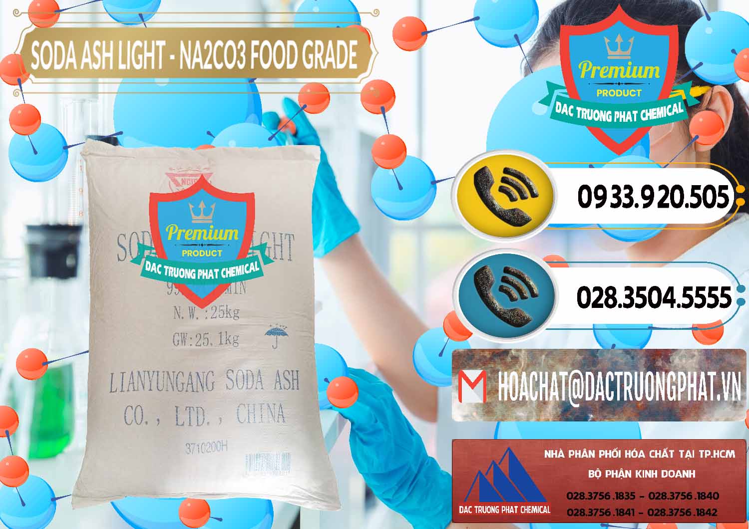 Nơi chuyên bán & cung cấp Soda Ash Light – NA2CO3 Food Grade Trung Quốc China - 0127 - Cty cung cấp và phân phối hóa chất tại TP.HCM - hoachatdetnhuom.vn