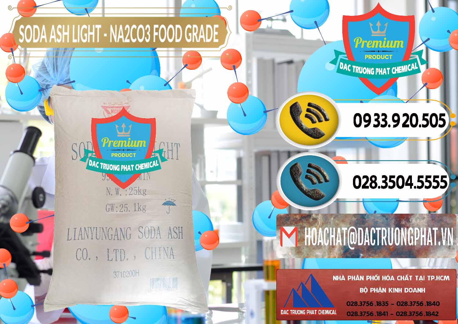 Nơi chuyên nhập khẩu và bán Soda Ash Light – NA2CO3 Food Grade Trung Quốc China - 0127 - Chuyên nhập khẩu - phân phối hóa chất tại TP.HCM - hoachatdetnhuom.vn