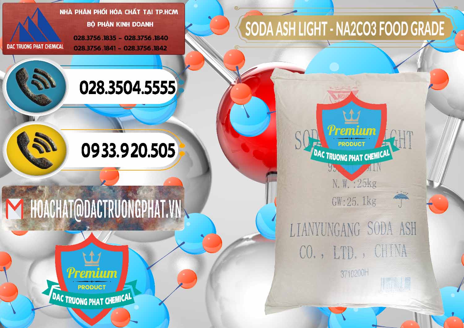 Đơn vị chuyên kinh doanh - bán Soda Ash Light – NA2CO3 Food Grade Trung Quốc China - 0127 - Chuyên cung cấp & bán hóa chất tại TP.HCM - hoachatdetnhuom.vn