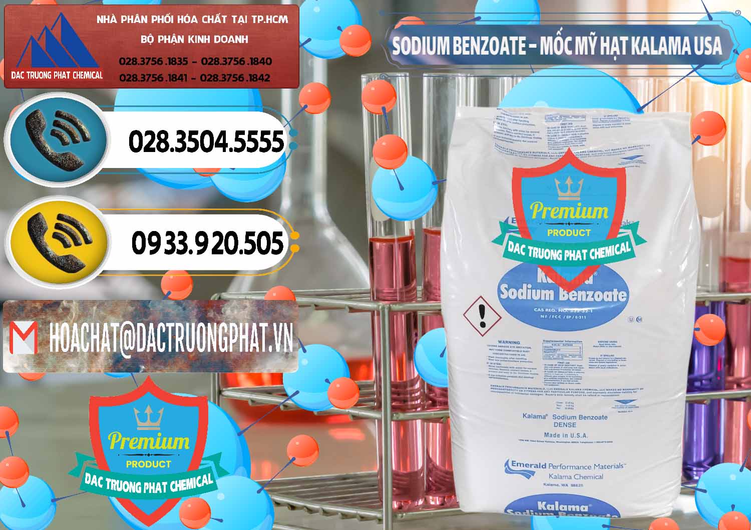 Chuyên bán và cung cấp Sodium Benzoate - Mốc Hạt Kalama Food Grade Mỹ Usa - 0137 - Phân phối & nhập khẩu hóa chất tại TP.HCM - hoachatdetnhuom.vn