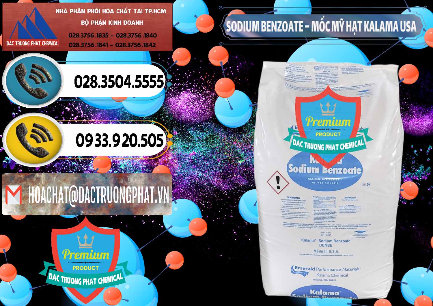 Công ty kinh doanh ( bán ) Sodium Benzoate - Mốc Hạt Kalama Food Grade Mỹ Usa - 0137 - Công ty bán _ phân phối hóa chất tại TP.HCM - hoachatdetnhuom.vn
