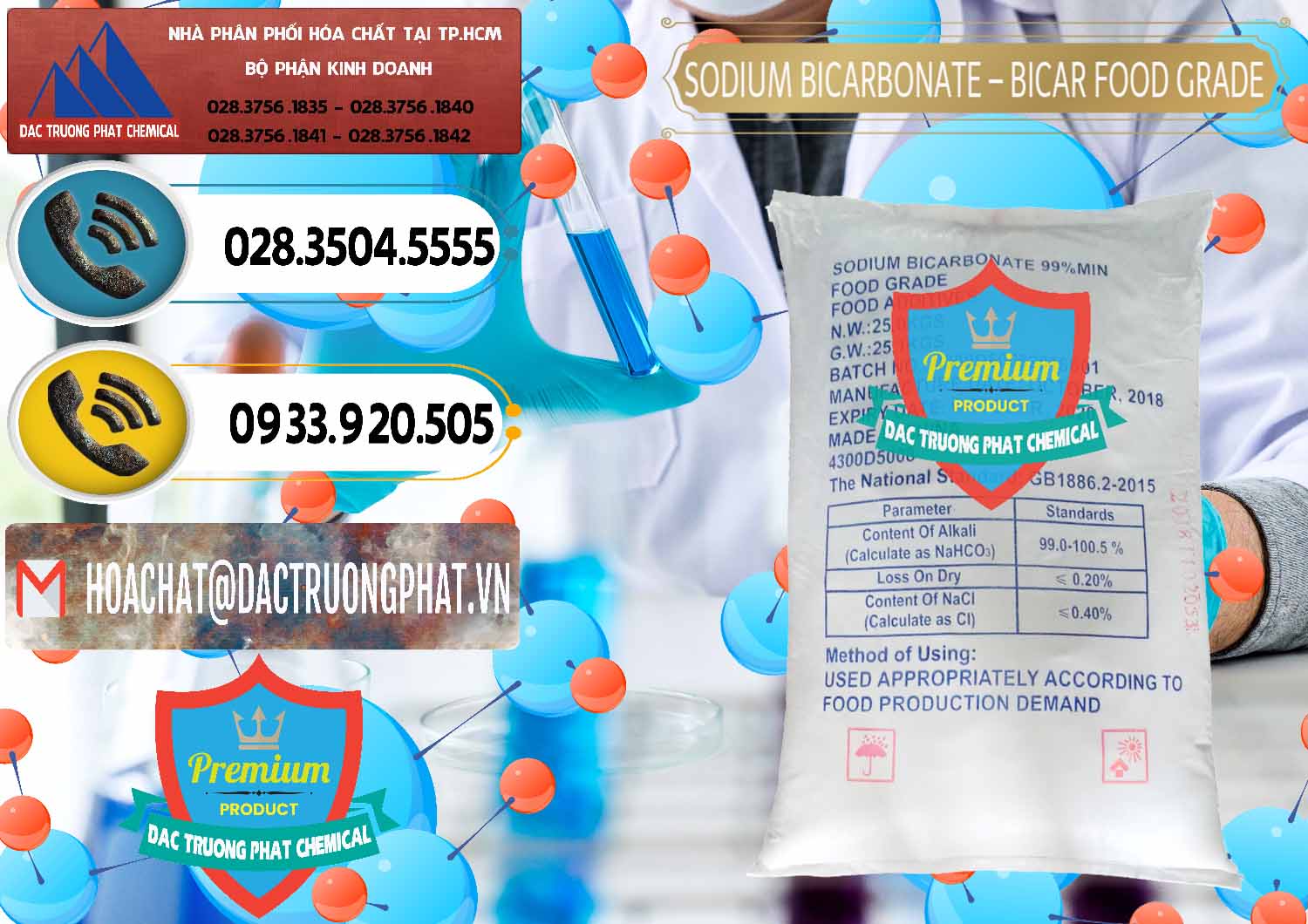 Nơi chuyên bán - cung ứng Sodium Bicarbonate – Bicar NaHCO3 Food Grade Trung Quốc China - 0138 - Công ty kinh doanh - cung cấp hóa chất tại TP.HCM - hoachatdetnhuom.vn