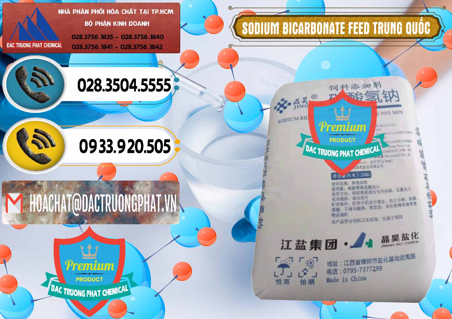 Nhập khẩu ( bán ) Sodium Bicarbonate – Bicar NaHCO3 Feed Jing Hao Trung Quốc China - 0380 - Nơi cung cấp - nhập khẩu hóa chất tại TP.HCM - hoachatdetnhuom.vn