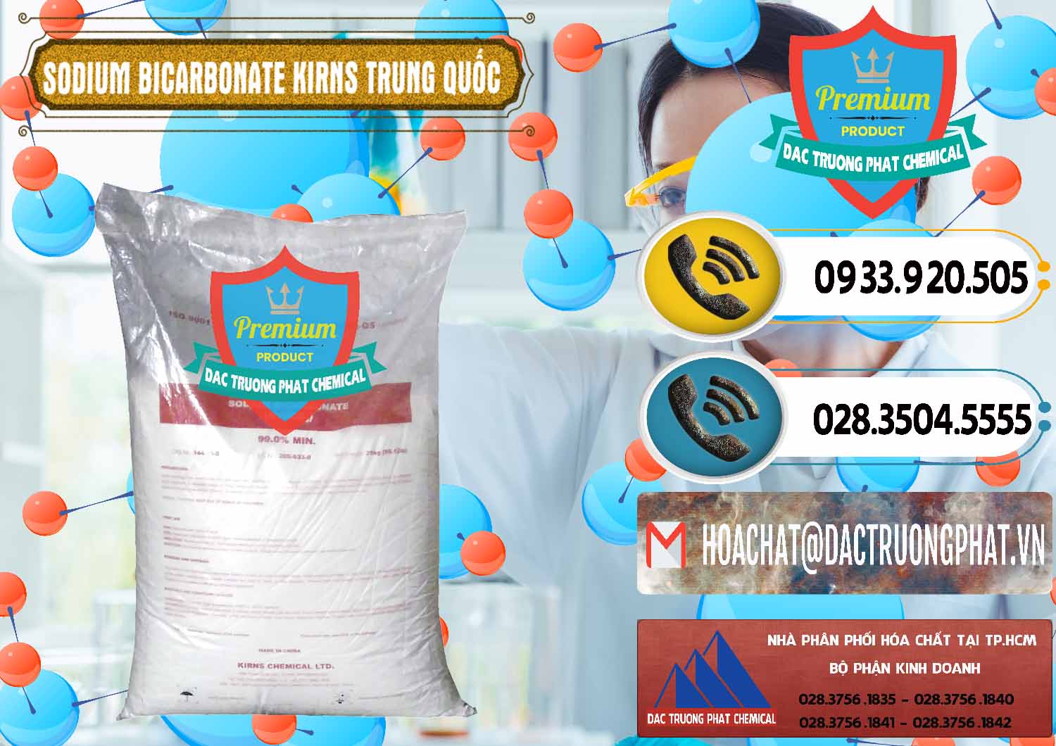 Đơn vị cung cấp - bán Sodium Bicarbonate – Bicar NaHCO3 Food Grade Kirns Trung Quốc - 0217 - Nơi cung cấp ( phân phối ) hóa chất tại TP.HCM - hoachatdetnhuom.vn