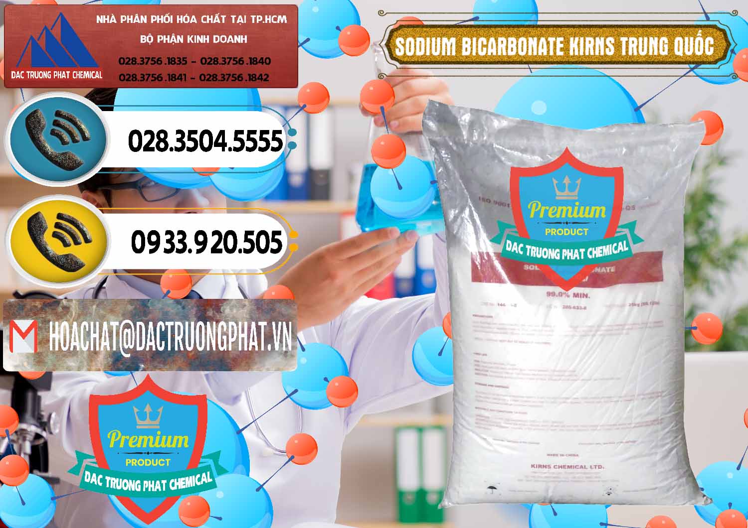 Đơn vị cung ứng và bán Sodium Bicarbonate – Bicar NaHCO3 Food Grade Kirns Trung Quốc - 0217 - Đơn vị kinh doanh ( phân phối ) hóa chất tại TP.HCM - hoachatdetnhuom.vn