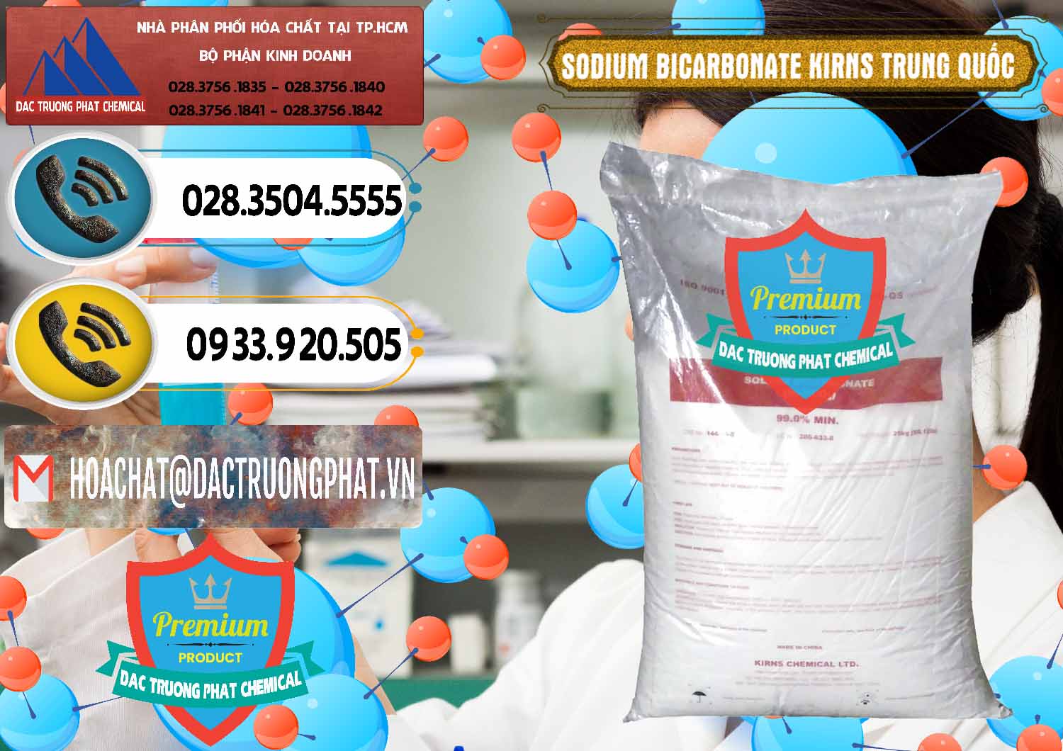 Chuyên cung ứng ( bán ) Sodium Bicarbonate – Bicar NaHCO3 Food Grade Kirns Trung Quốc - 0217 - Nơi chuyên cung cấp ( nhập khẩu ) hóa chất tại TP.HCM - hoachatdetnhuom.vn