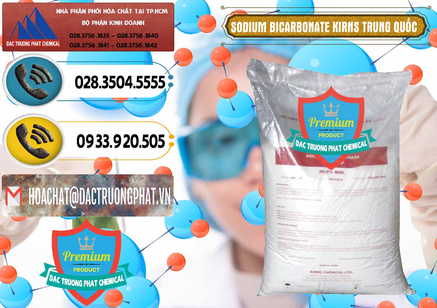 Đơn vị nhập khẩu - bán Sodium Bicarbonate – Bicar NaHCO3 Food Grade Kirns Trung Quốc - 0217 - Công ty chuyên bán và cung cấp hóa chất tại TP.HCM - hoachatdetnhuom.vn