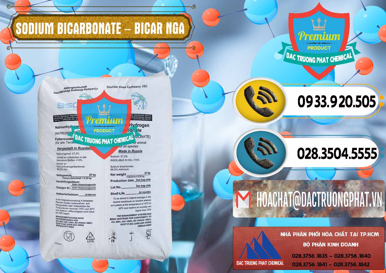 Cty chuyên nhập khẩu ( bán ) Sodium Bicarbonate – Bicar NaHCO3 Nga Russia - 0425 - Cty phân phối ( bán ) hóa chất tại TP.HCM - hoachatdetnhuom.vn