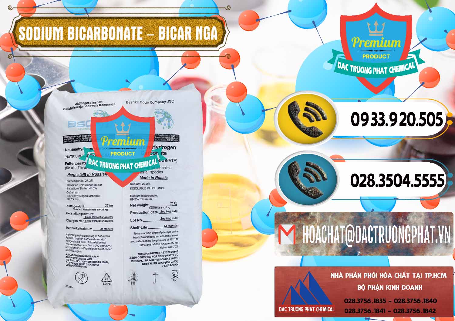 Cty chuyên bán và phân phối Sodium Bicarbonate – Bicar NaHCO3 Nga Russia - 0425 - Nhà cung cấp và bán hóa chất tại TP.HCM - hoachatdetnhuom.vn