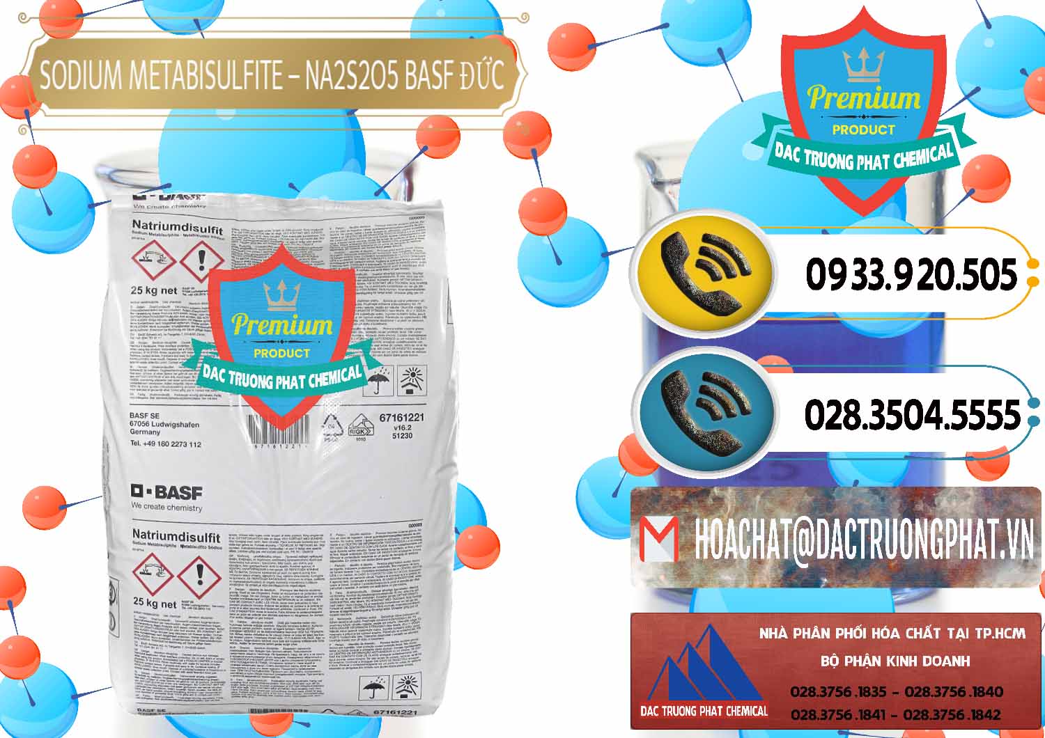Công ty bán - cung ứng Sodium Metabisulfite - NA2S2O5 Food Grade BASF Đức Germany - 0143 - Đơn vị cung cấp và kinh doanh hóa chất tại TP.HCM - hoachatdetnhuom.vn
