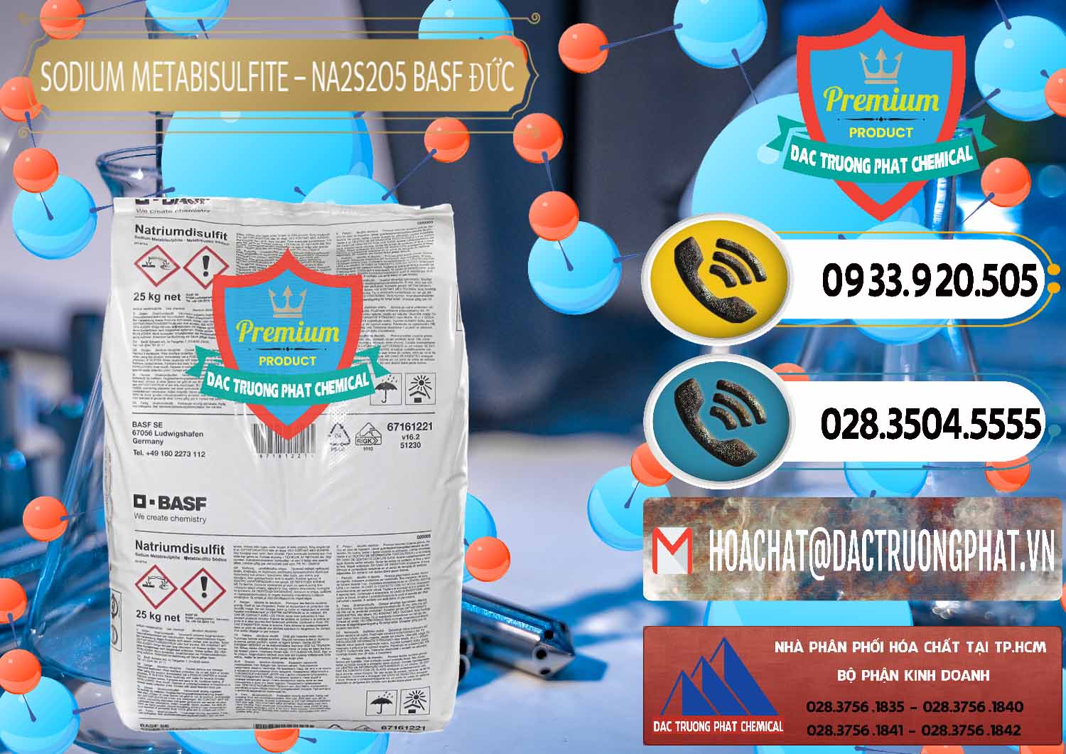 Cty cung ứng _ bán Sodium Metabisulfite - NA2S2O5 Food Grade BASF Đức Germany - 0143 - Cty cung cấp & bán hóa chất tại TP.HCM - hoachatdetnhuom.vn