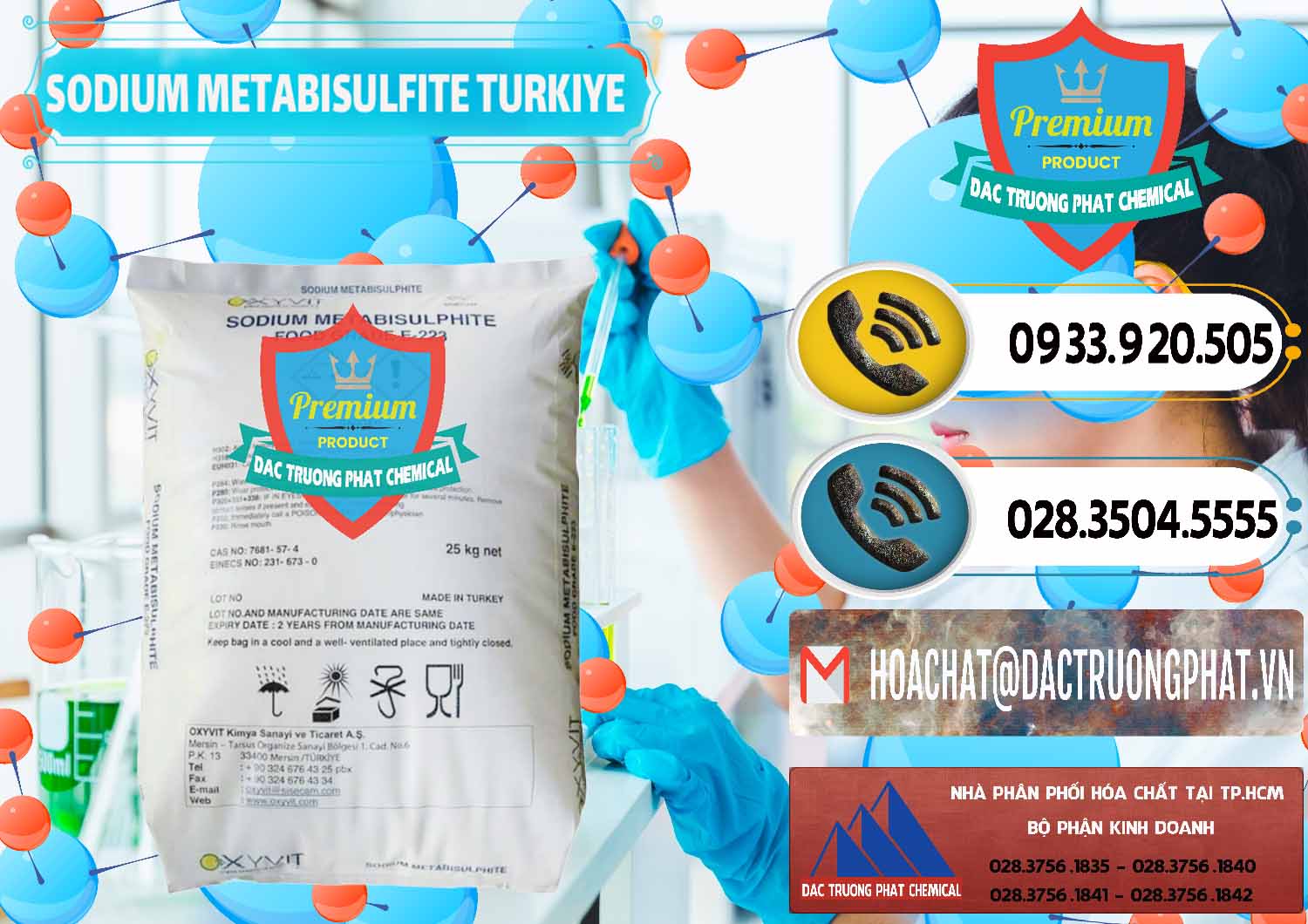 Công ty chuyên bán ( cung ứng ) Sodium Metabisulfite - NA2S2O5 Food Grade E-223 Thổ Nhĩ Kỳ Turkey - 0413 - Công ty chuyên bán ( cung cấp ) hóa chất tại TP.HCM - hoachatdetnhuom.vn