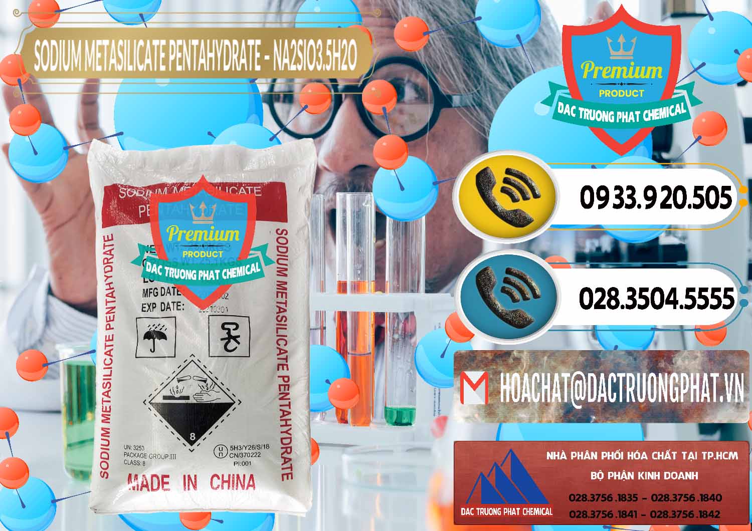 Bán - cung cấp Sodium Metasilicate Pentahydrate – Silicate Bột Trung Quốc China - 0147 - Nơi phân phối _ nhập khẩu hóa chất tại TP.HCM - hoachatdetnhuom.vn