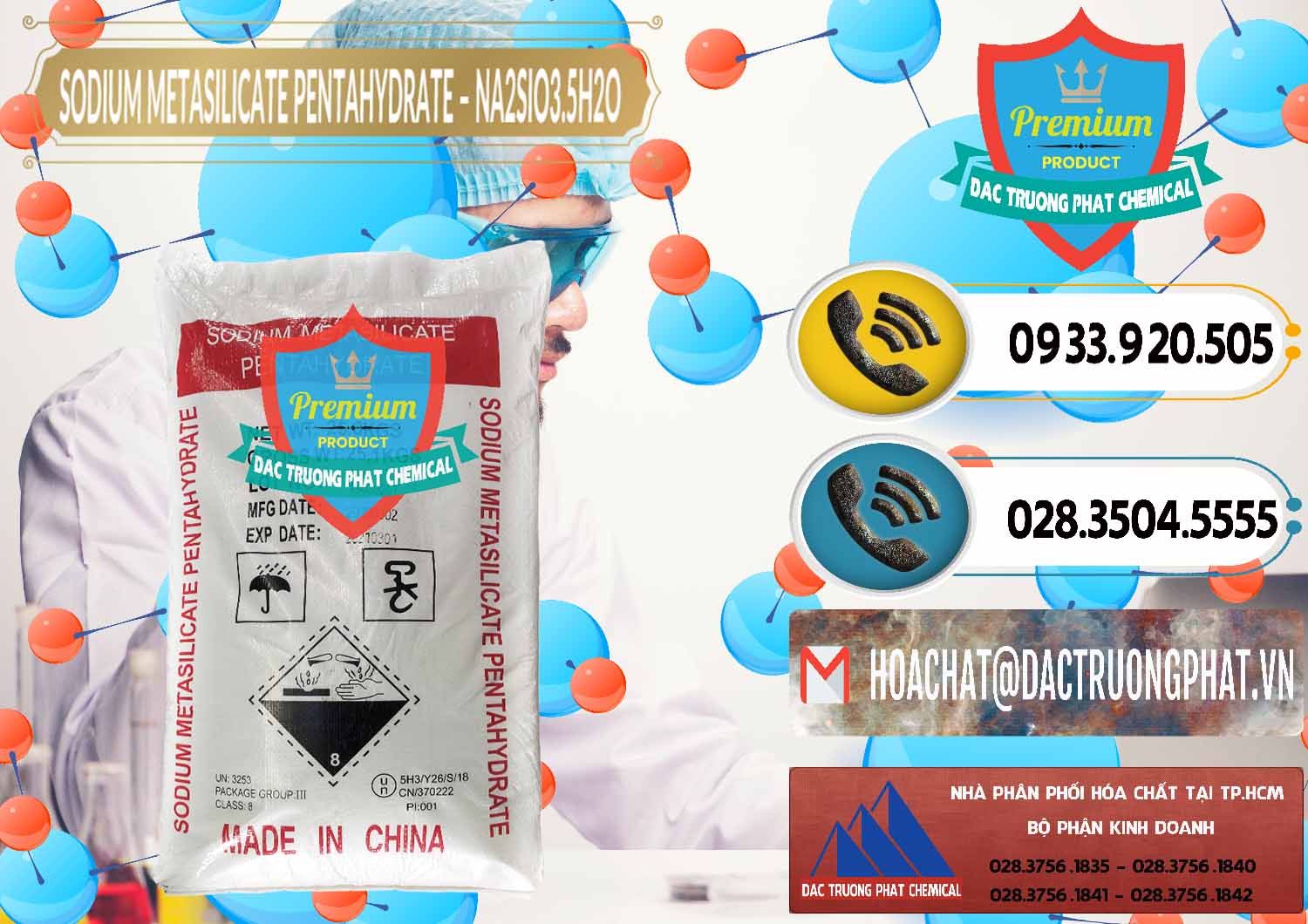 Bán _ cung cấp Sodium Metasilicate Pentahydrate – Silicate Bột Trung Quốc China - 0147 - Đơn vị nhập khẩu - cung cấp hóa chất tại TP.HCM - hoachatdetnhuom.vn