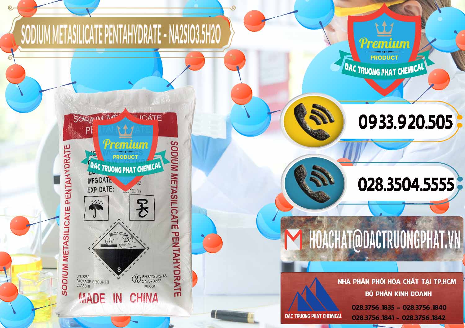 Nơi chuyên kinh doanh ( bán ) Sodium Metasilicate Pentahydrate – Silicate Bột Trung Quốc China - 0147 - Nơi chuyên phân phối _ kinh doanh hóa chất tại TP.HCM - hoachatdetnhuom.vn