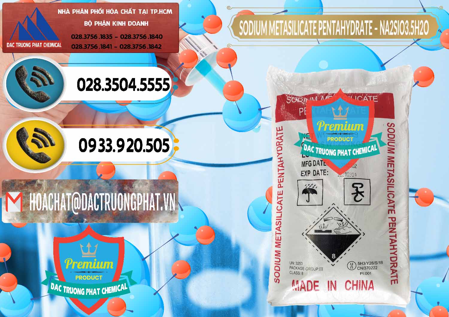 Công ty chuyên kinh doanh và bán Sodium Metasilicate Pentahydrate – Silicate Bột Trung Quốc China - 0147 - Cty chuyên cung cấp ( bán ) hóa chất tại TP.HCM - hoachatdetnhuom.vn