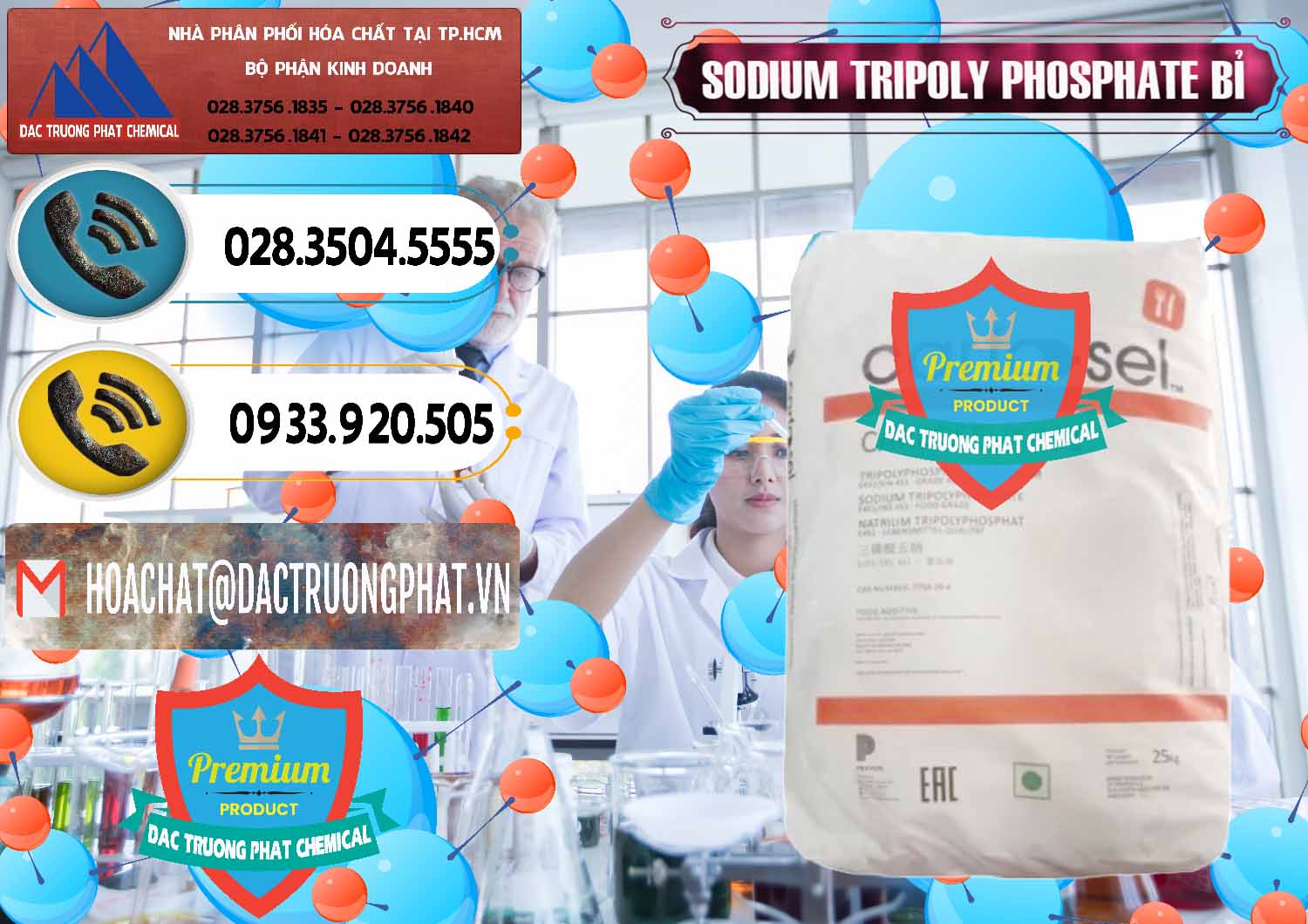Chuyên nhập khẩu & bán Sodium Tripoly Phosphate - STPP Carfosel 991 Bỉ Belgium - 0429 - Công ty cung ứng - phân phối hóa chất tại TP.HCM - hoachatdetnhuom.vn