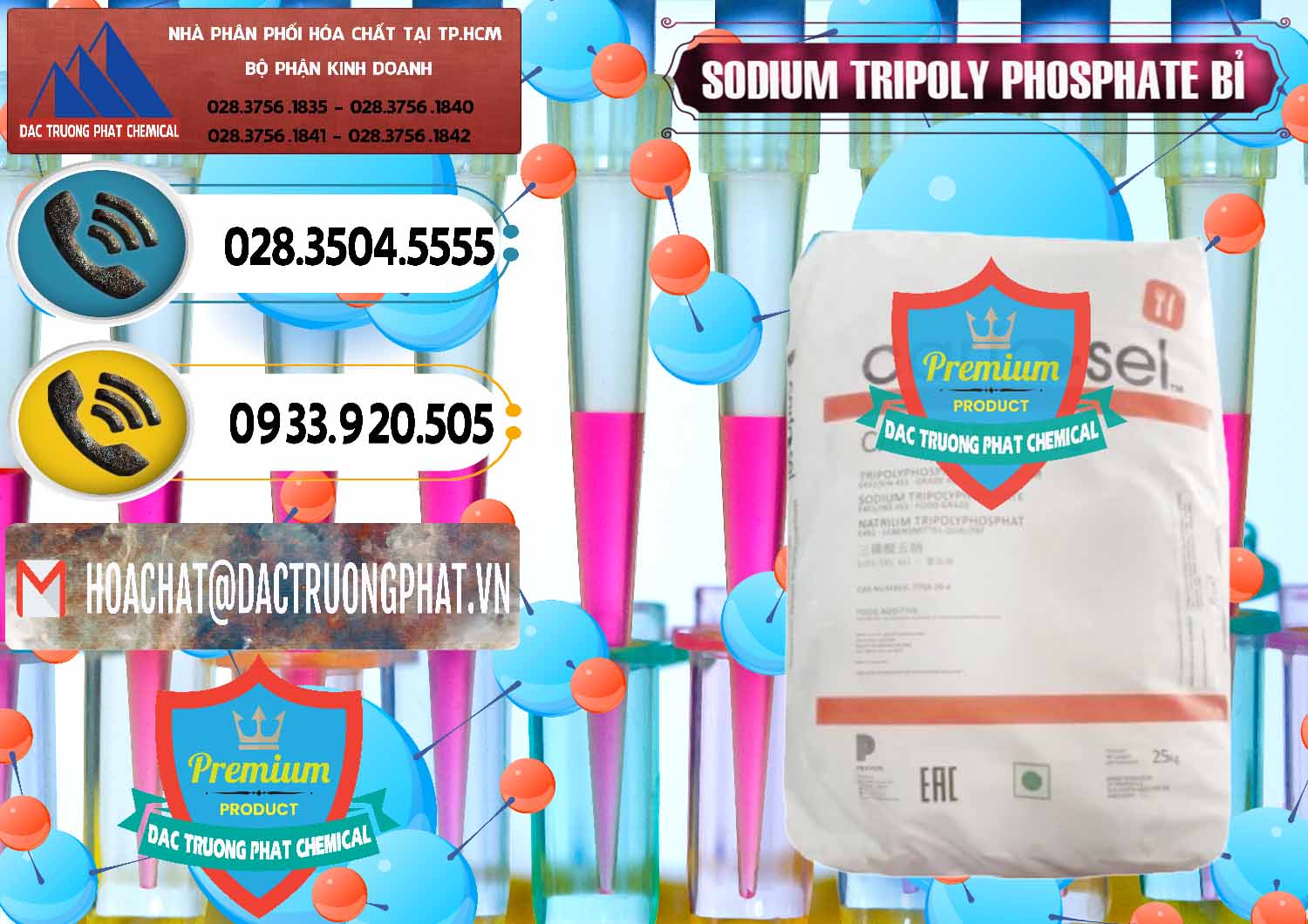 Công ty chuyên phân phối ( bán ) Sodium Tripoly Phosphate - STPP Carfosel 991 Bỉ Belgium - 0429 - Nhà nhập khẩu & cung cấp hóa chất tại TP.HCM - hoachatdetnhuom.vn