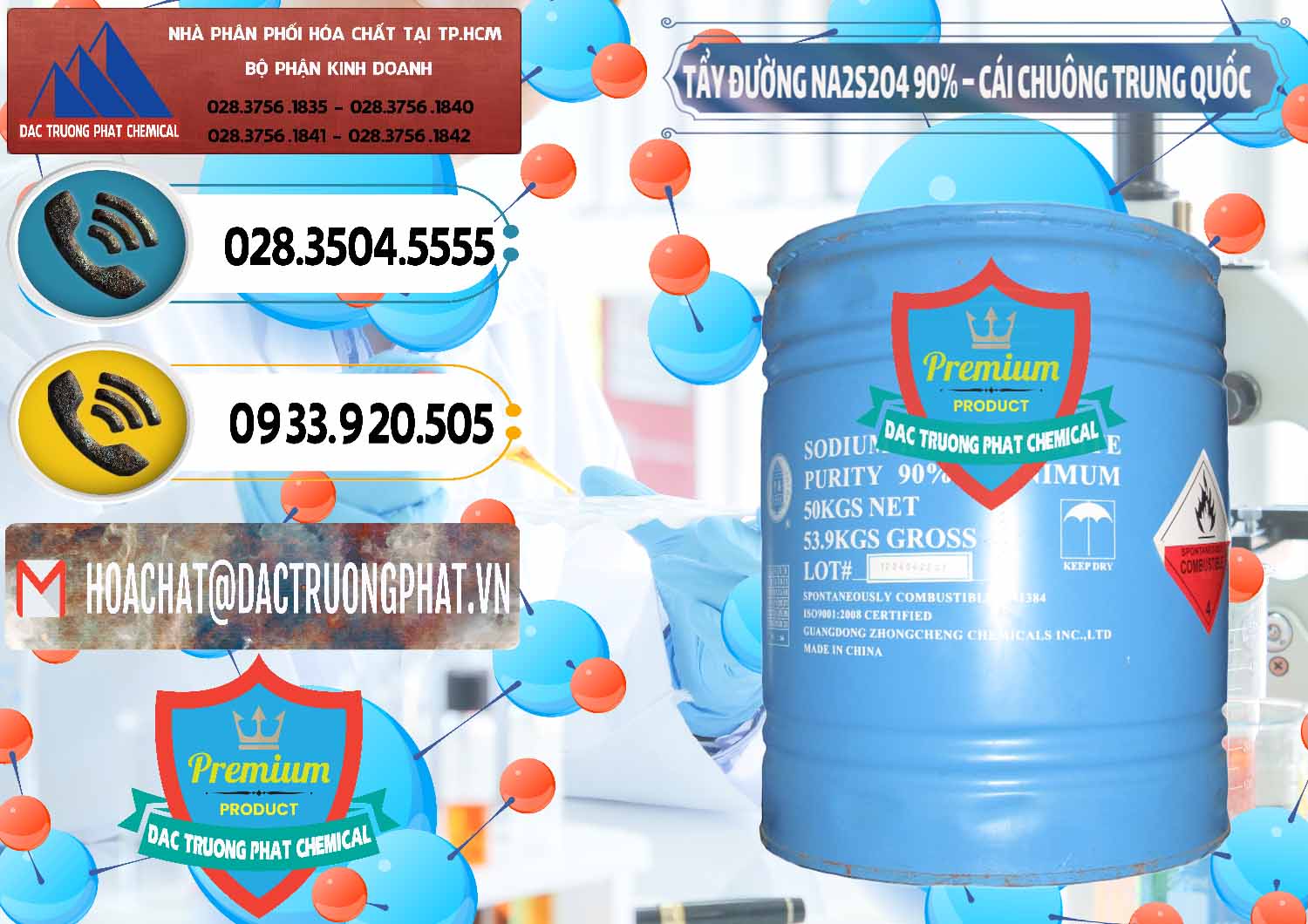 Đơn vị chuyên phân phối và bán Tẩy Đường - NA2S2O4 Logo Cái Chuông Trung Quốc China - 0158 - Cty kinh doanh ( phân phối ) hóa chất tại TP.HCM - hoachatdetnhuom.vn