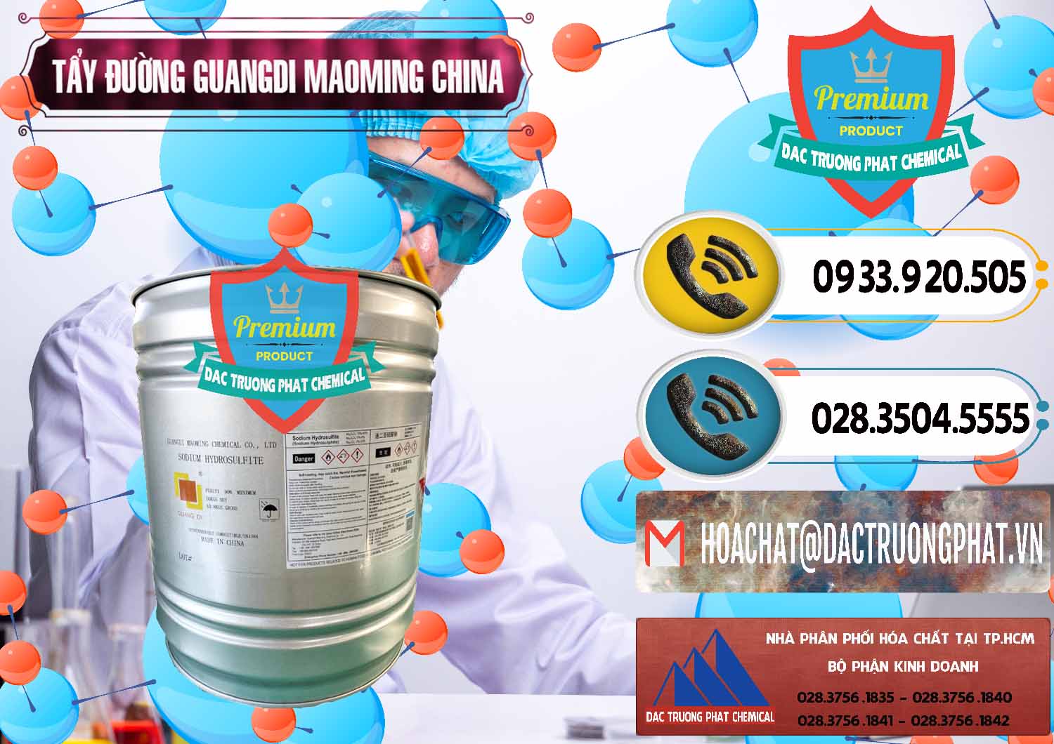 Cung ứng & bán Tẩy Đường - NA2S2O4 Guangdi Maoming Thùng Xám Trung Quốc China - 0402 - Công ty cung cấp - bán hóa chất tại TP.HCM - hoachatdetnhuom.vn