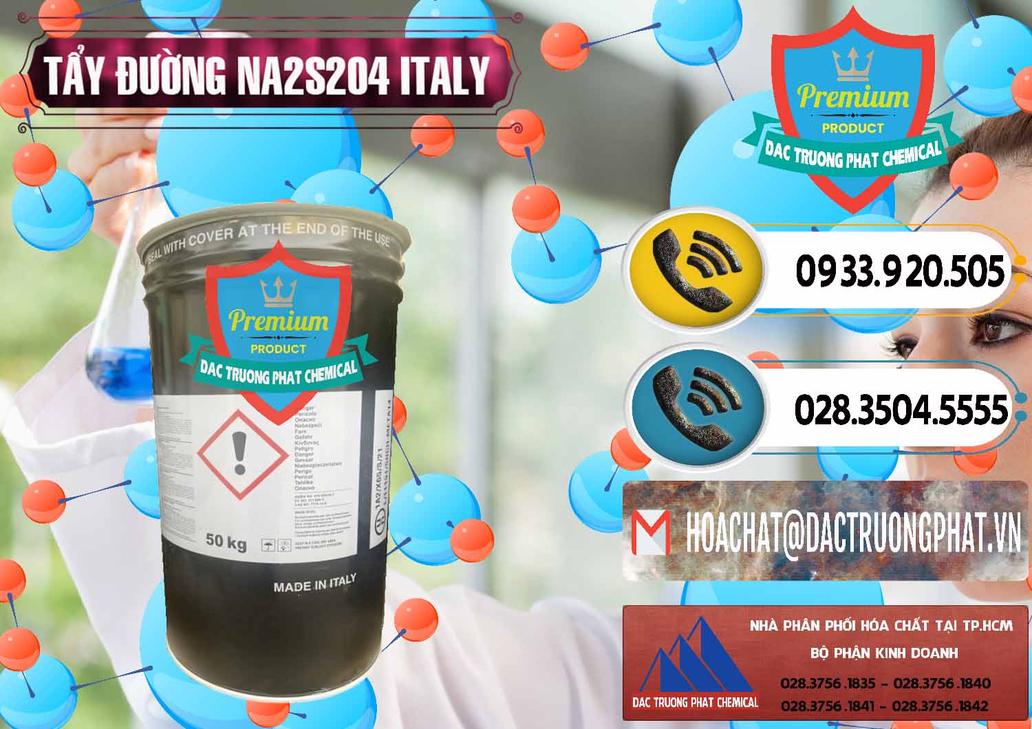 Bán và cung ứng Tẩy Đường - NA2S2O4 Ý Italy - 0422 - Công ty chuyên cung cấp - nhập khẩu hóa chất tại TP.HCM - hoachatdetnhuom.vn