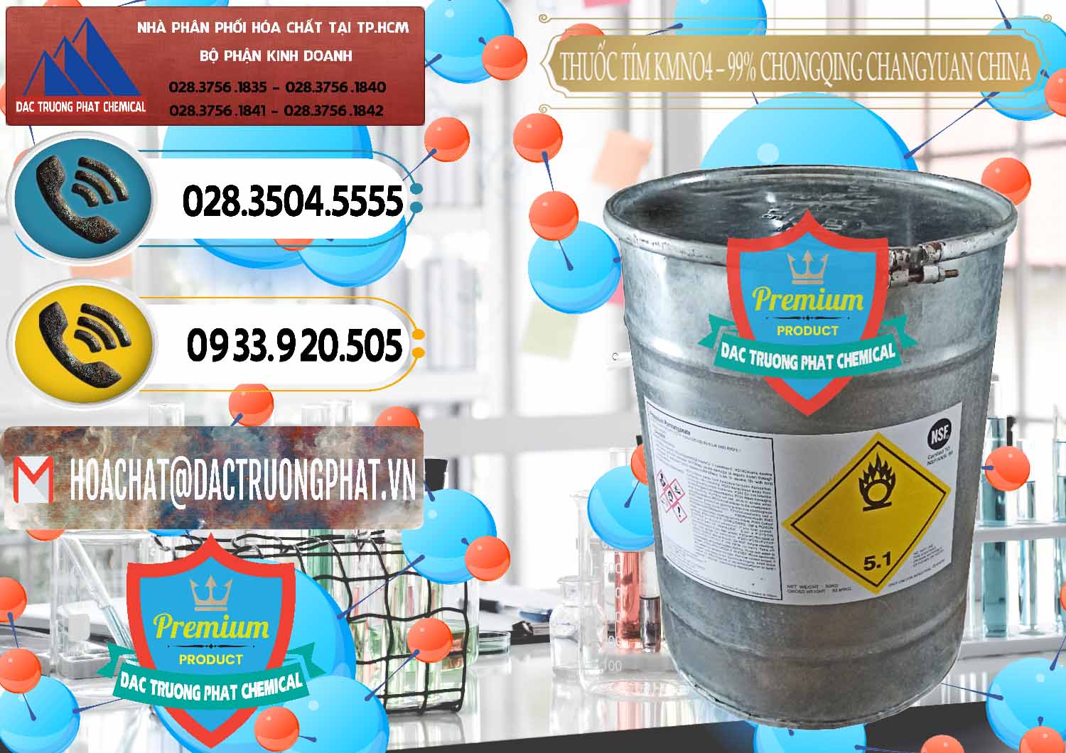 Chuyên bán _ cung cấp Thuốc Tím – KMNO4 99% Chongqing Changyuan Trung Quốc China - 0166 - Công ty chuyên cung ứng & phân phối hóa chất tại TP.HCM - hoachatdetnhuom.vn