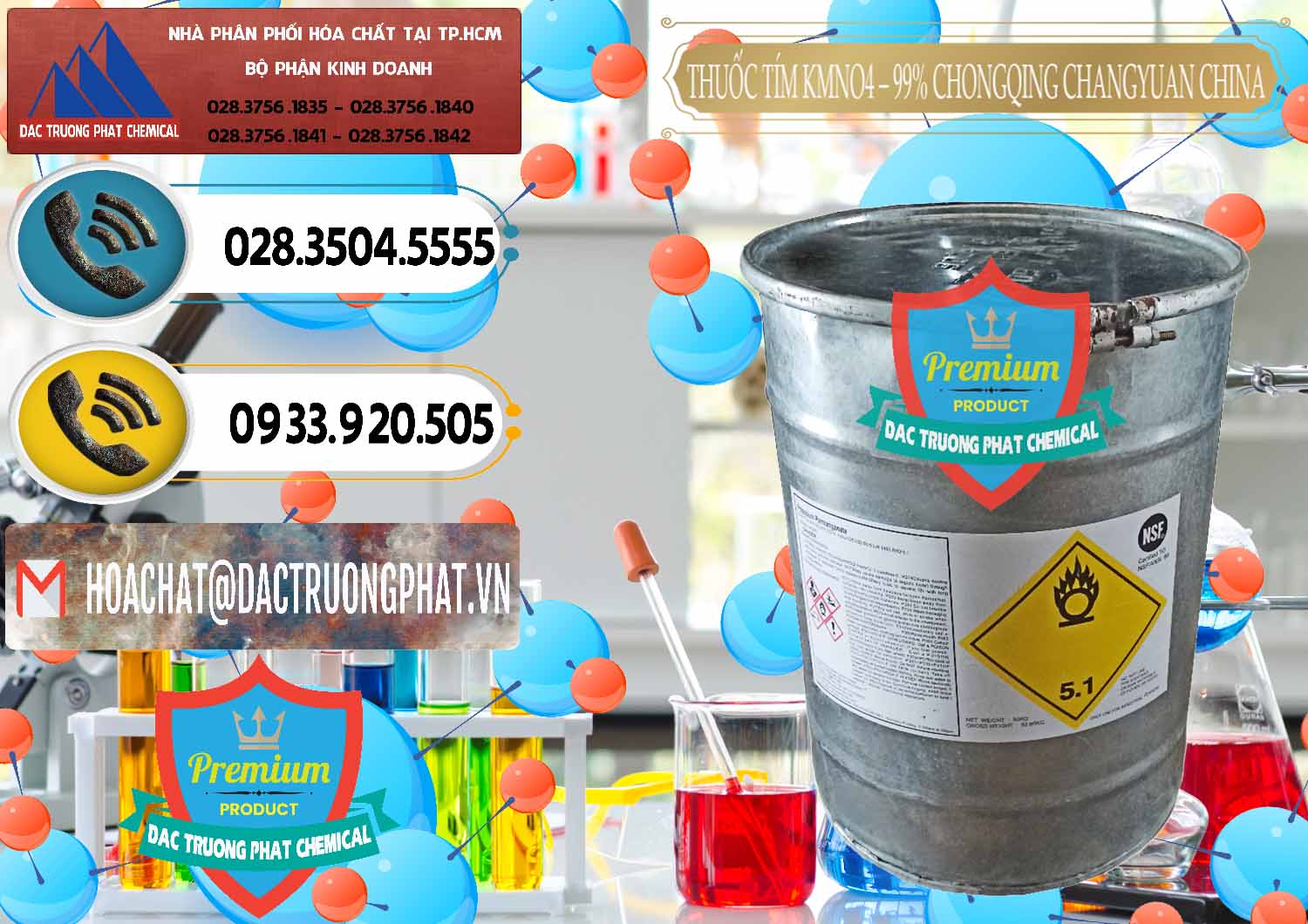 Công ty chuyên bán và cung ứng Thuốc Tím – KMNO4 99% Chongqing Changyuan Trung Quốc China - 0166 - Bán và phân phối hóa chất tại TP.HCM - hoachatdetnhuom.vn